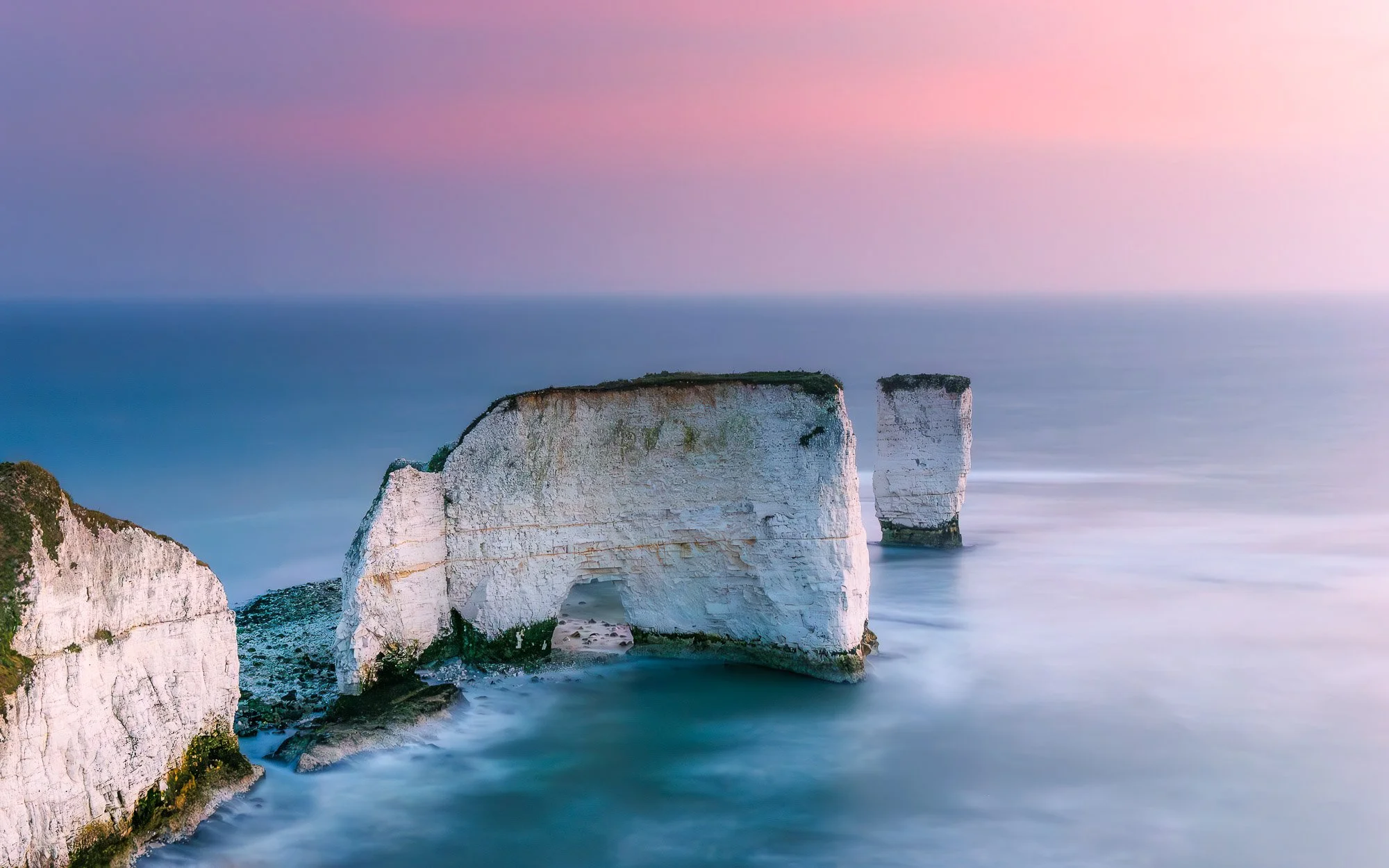 Pastel Dawn, Old Harry Rocks