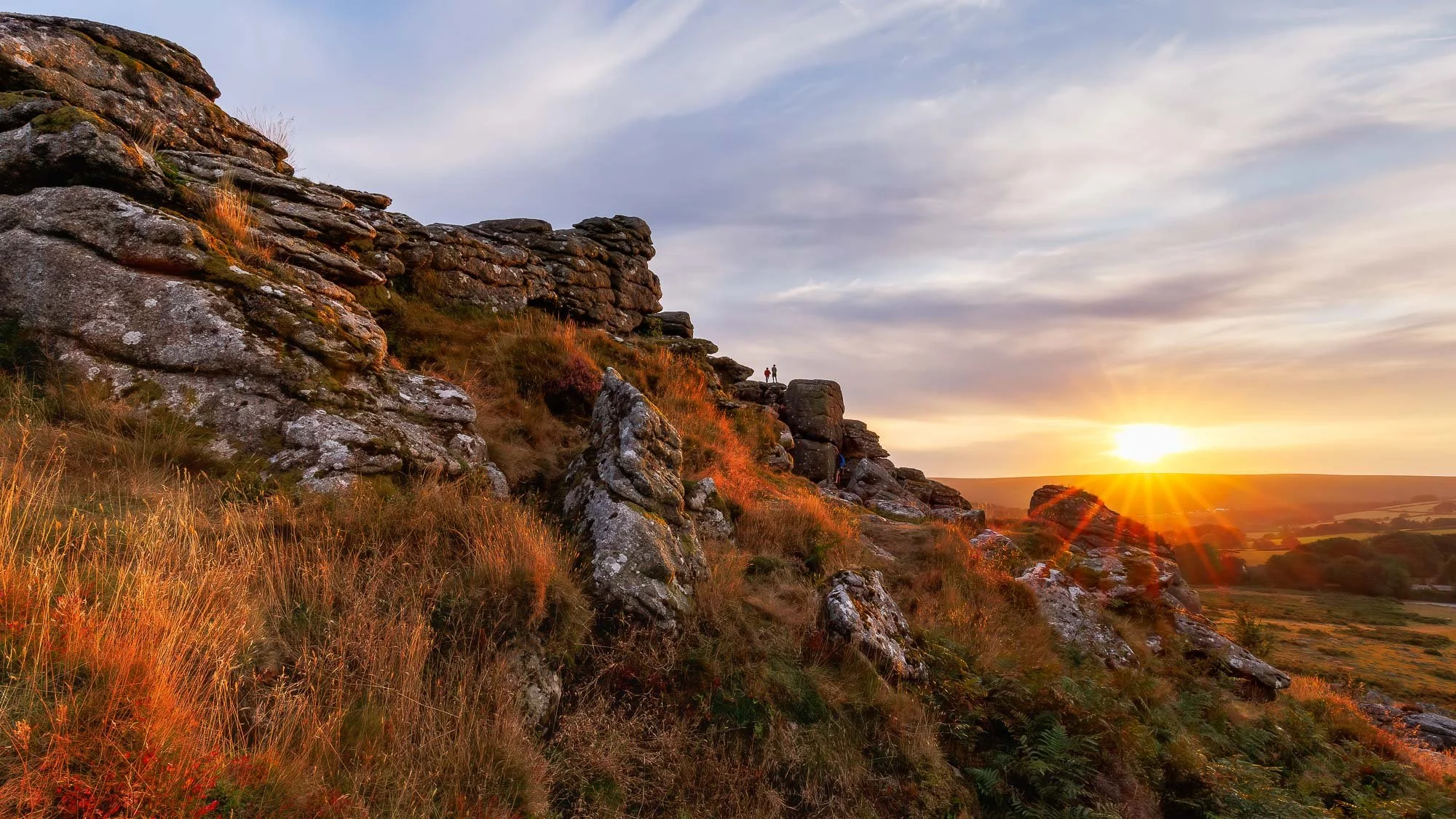 Sunset, Hound Tor