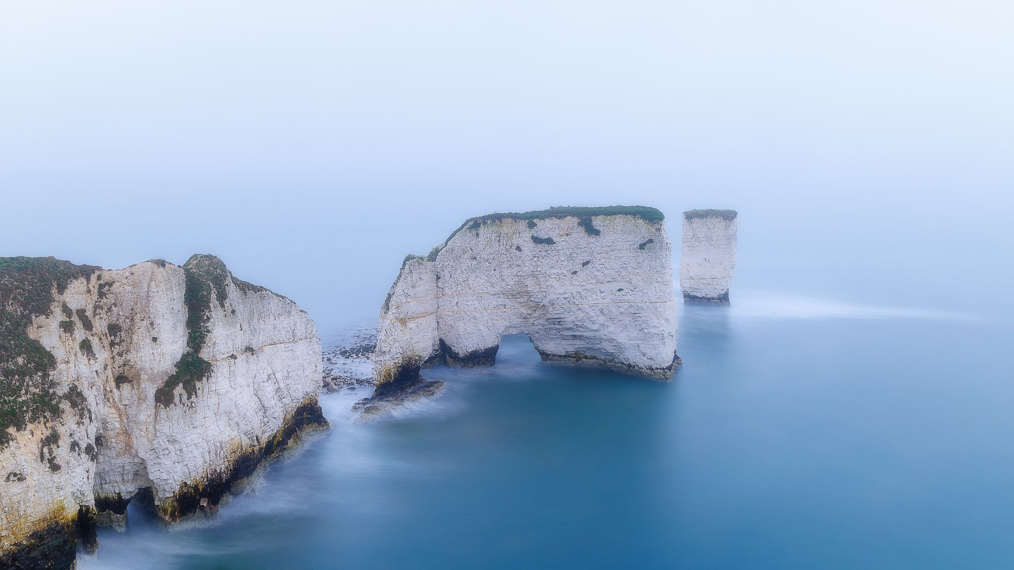 Old Harry in the Mist