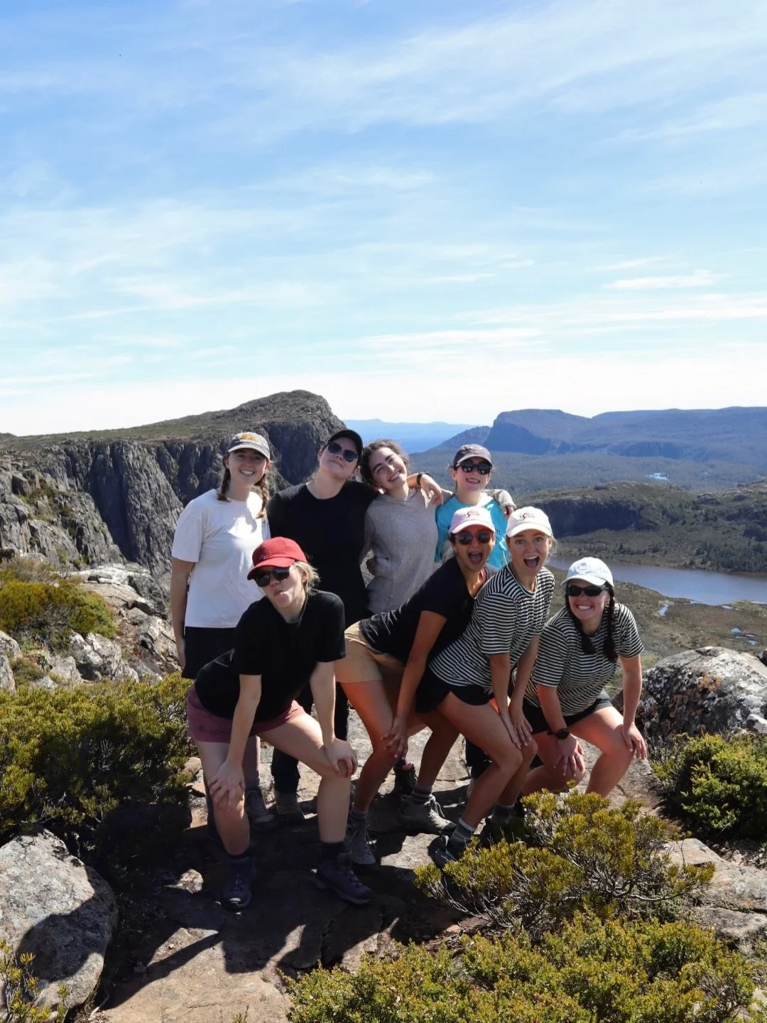 Chicks doin s**t .. blah blah etc etc.

Just finished up a trip to the Walls of Jerusalem! And it was WOW! Woke up on day 2 with frozen tents and thick layers of frost&hellip;.2 hours later and for the next two days we had balmy summer temps! Summer 