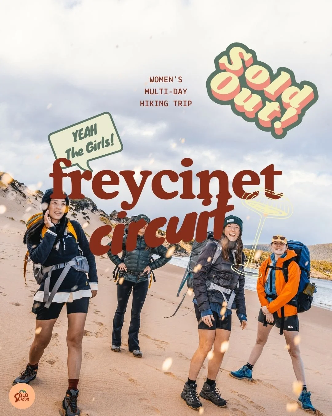 SOLD OUT - Freycinet Fun - 16th to 19th of May 2026