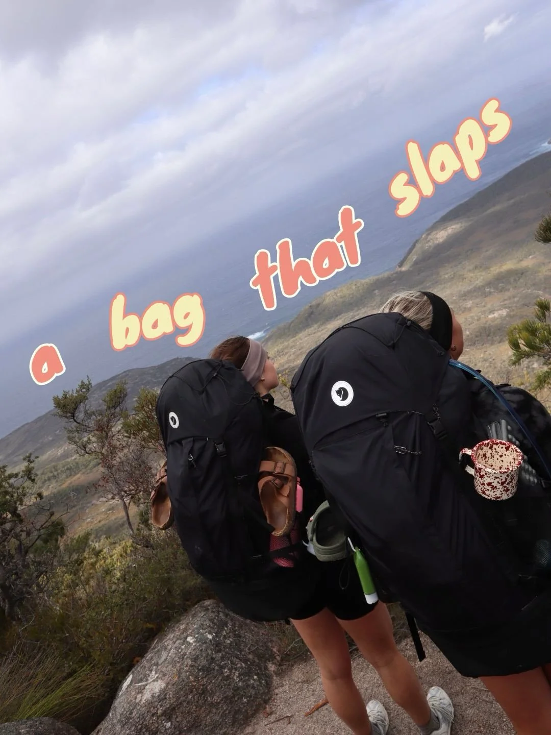 &ldquo;Something that slaps&rdquo; = something excellent, impressive, just really good.

That&rsquo;s exactly what the Abisko Trek 65L Hiking Pack by @fjallravenofficial is.

We&rsquo;ve both been overnight hiking for years and have gone through a fe