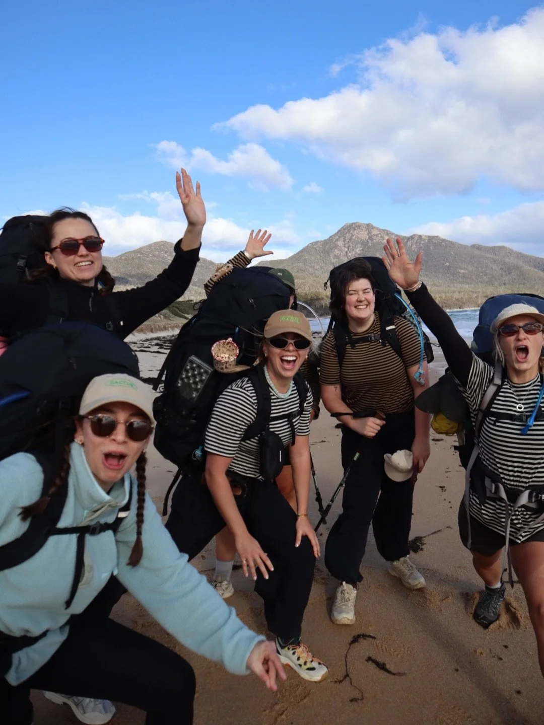 Freycinet Fun is almost wrapped for the season&hellip; and this second last trip? One for the books.

We tackled some windy conditions on days 1 &amp; 2, chose our own adventure on day 2&hellip;summit mission for some, coastal loop with elite chats a