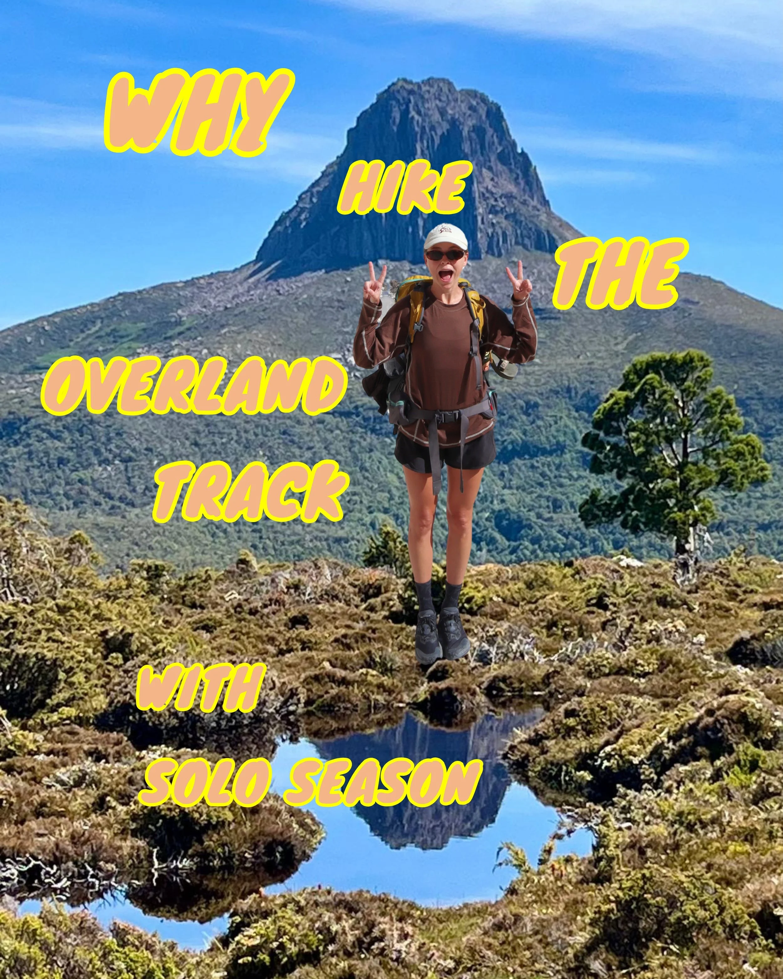 Why book the Overland Track with Solo Season? 🤗Swipe and we&rsquo;ll tell you why booking with us just makes sense. 

Spoiler: one of the reasons involves a symphony of snores in a public hut. You&rsquo;re welcome. 🫶🏻

We can&rsquo;t wait to share