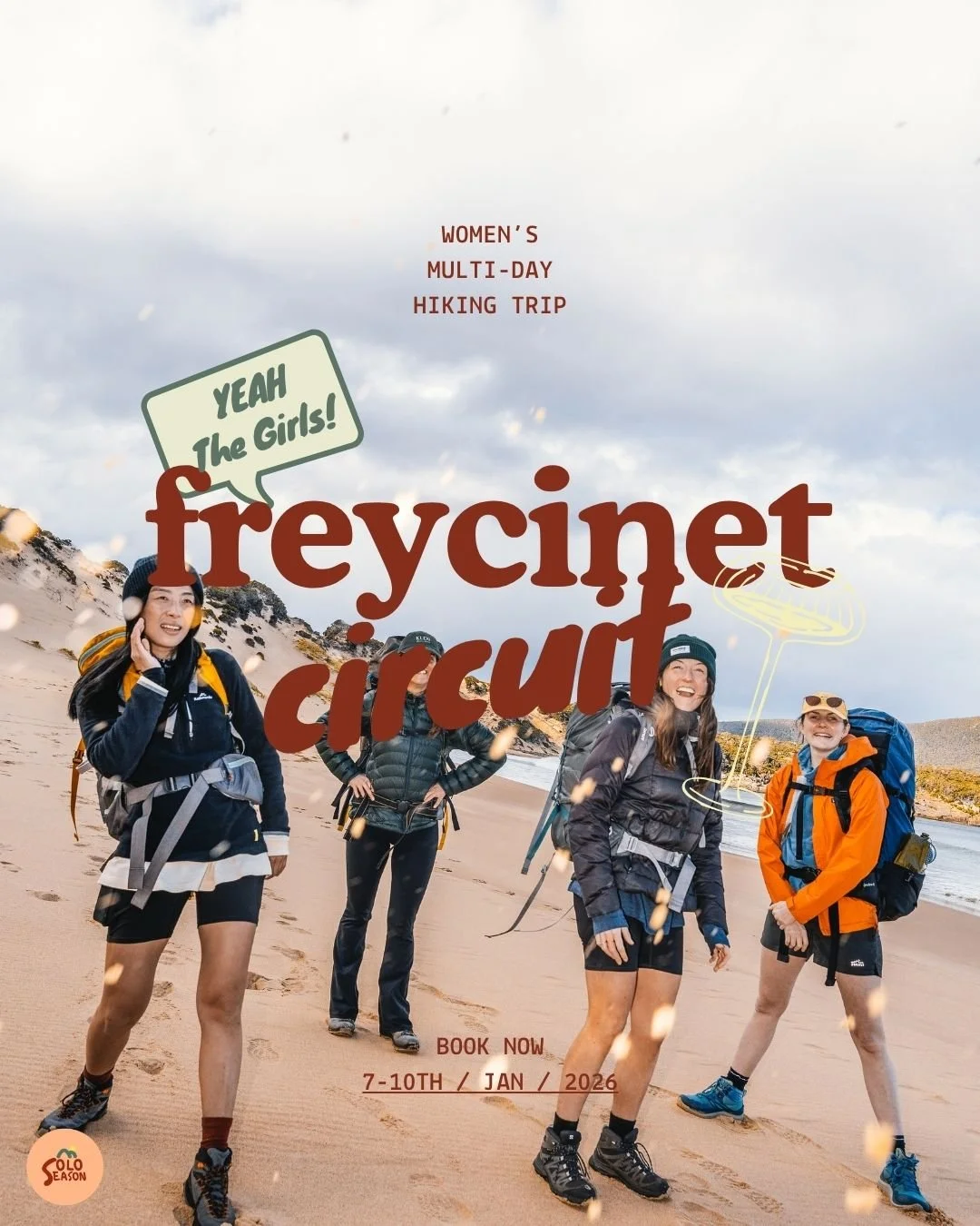 SOLD OUT Freycinet Fun - 7th to 10th of January 2026