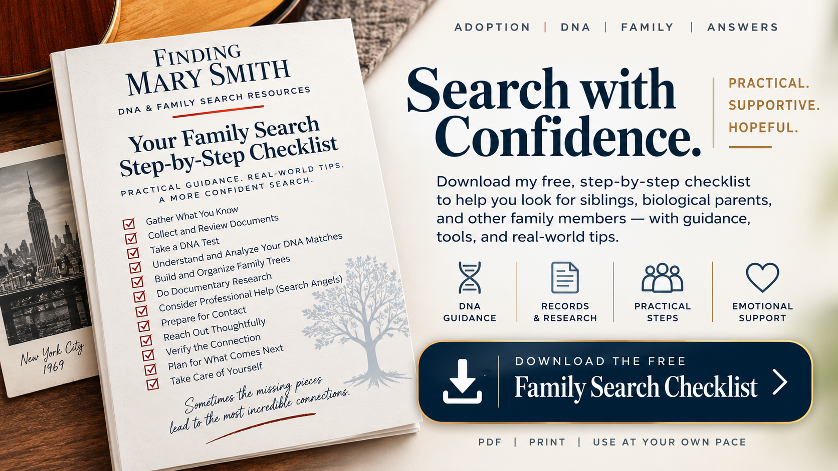 Family Search Checklist