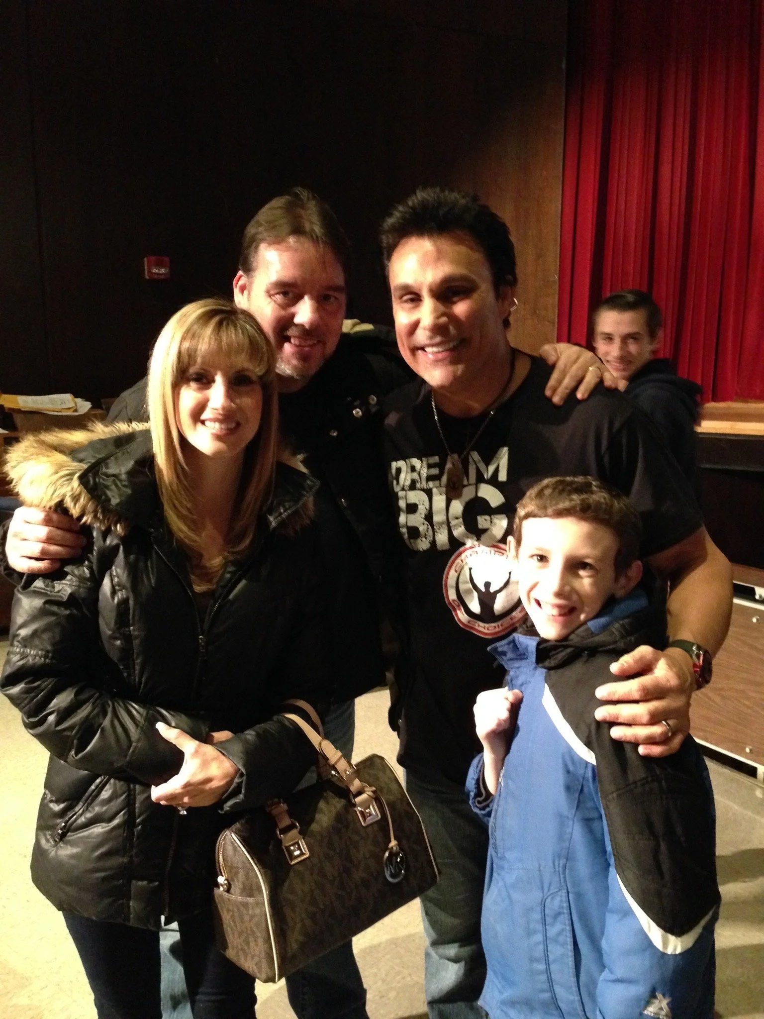 Al's family with Marc Mero