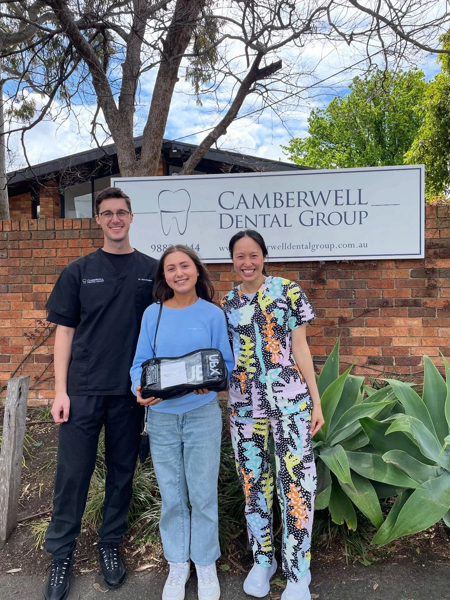 Huge congratulations to @simona.crivelli &mdash; our Instagram competition winner! 🏆🎉 Enjoy your complimentary dental check-up &amp; clean, $99 lunch voucher, one hour remedial massage and 28-day boxing membership! What an ultimate prize of health,