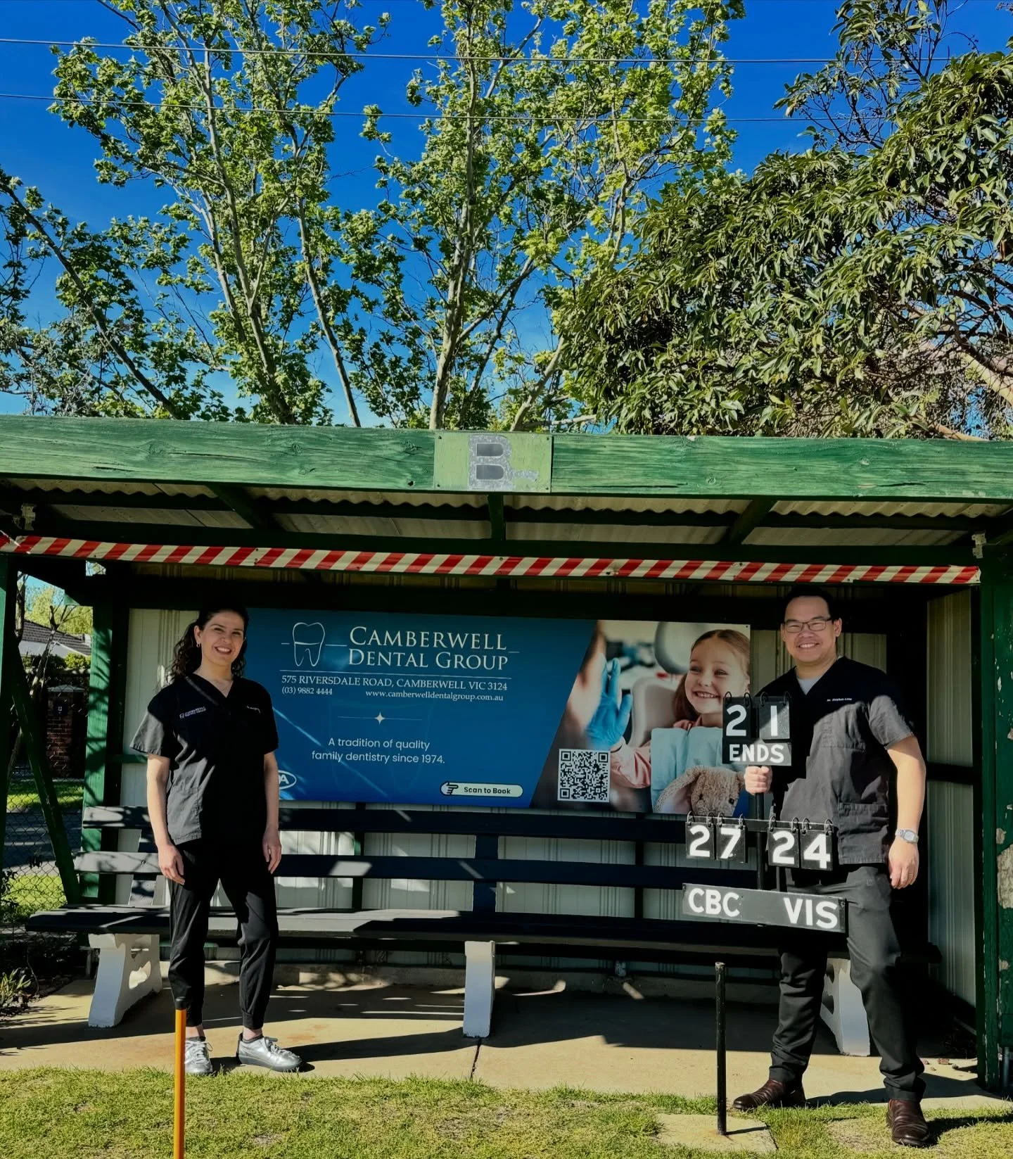 We&rsquo;re proud to support our local community as official sponsors to the Camberwell Bowls Club! 🎉🎊 

Keep an eye out for our new banner next time you&rsquo;re at the club! 👀

#dental #dentist #dentistlife #community #local #bowl #bowls #sponse