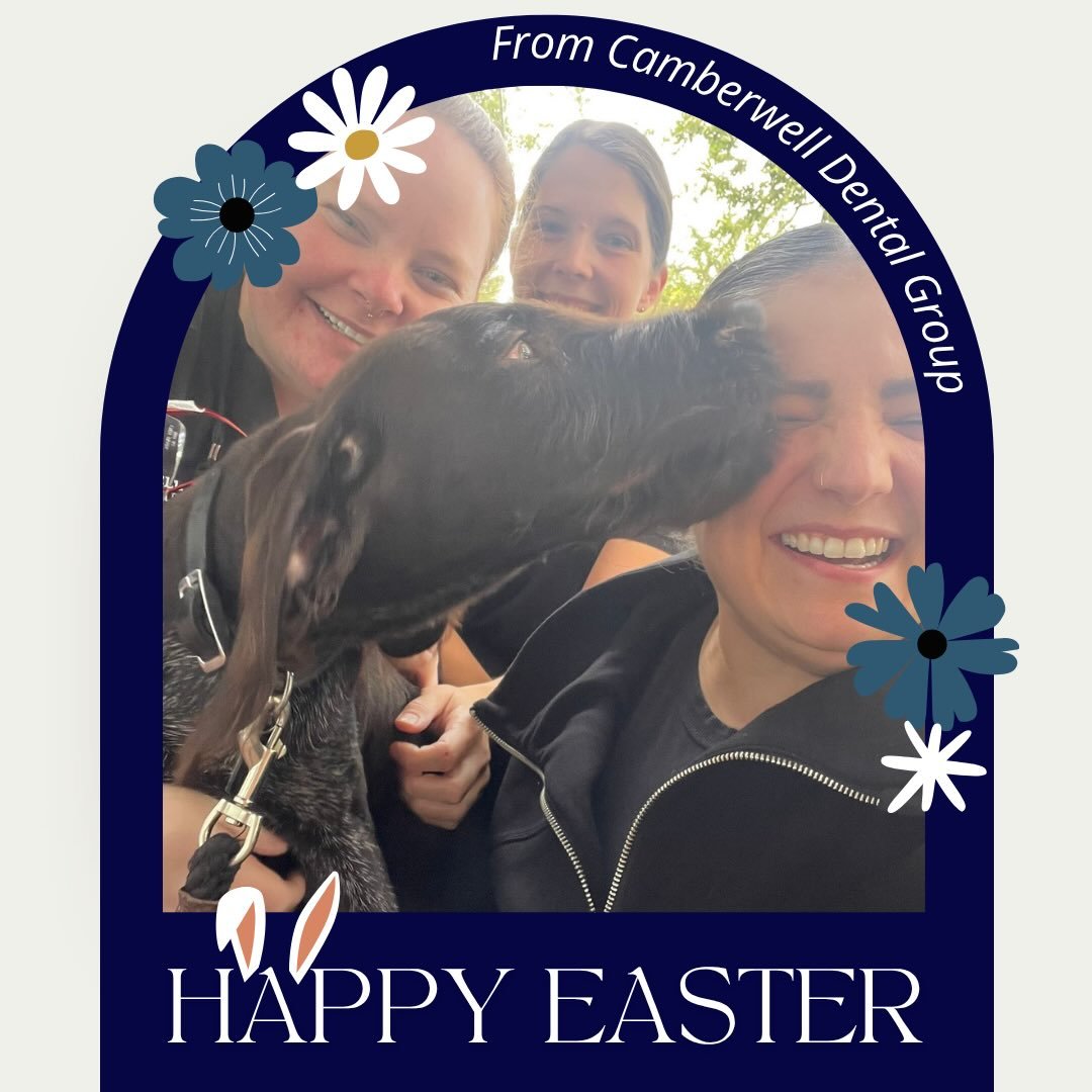 🐶🌼 Sending Easter cheer from everyone at Camberwell Dental Group! 🌸 We will be taking a short break from Friday 3rd April - Monday 6th April and will be back caring for your smiles on Tuesday the 7th of April! 🦷✨

#CamberwellDental #HappyEaster #