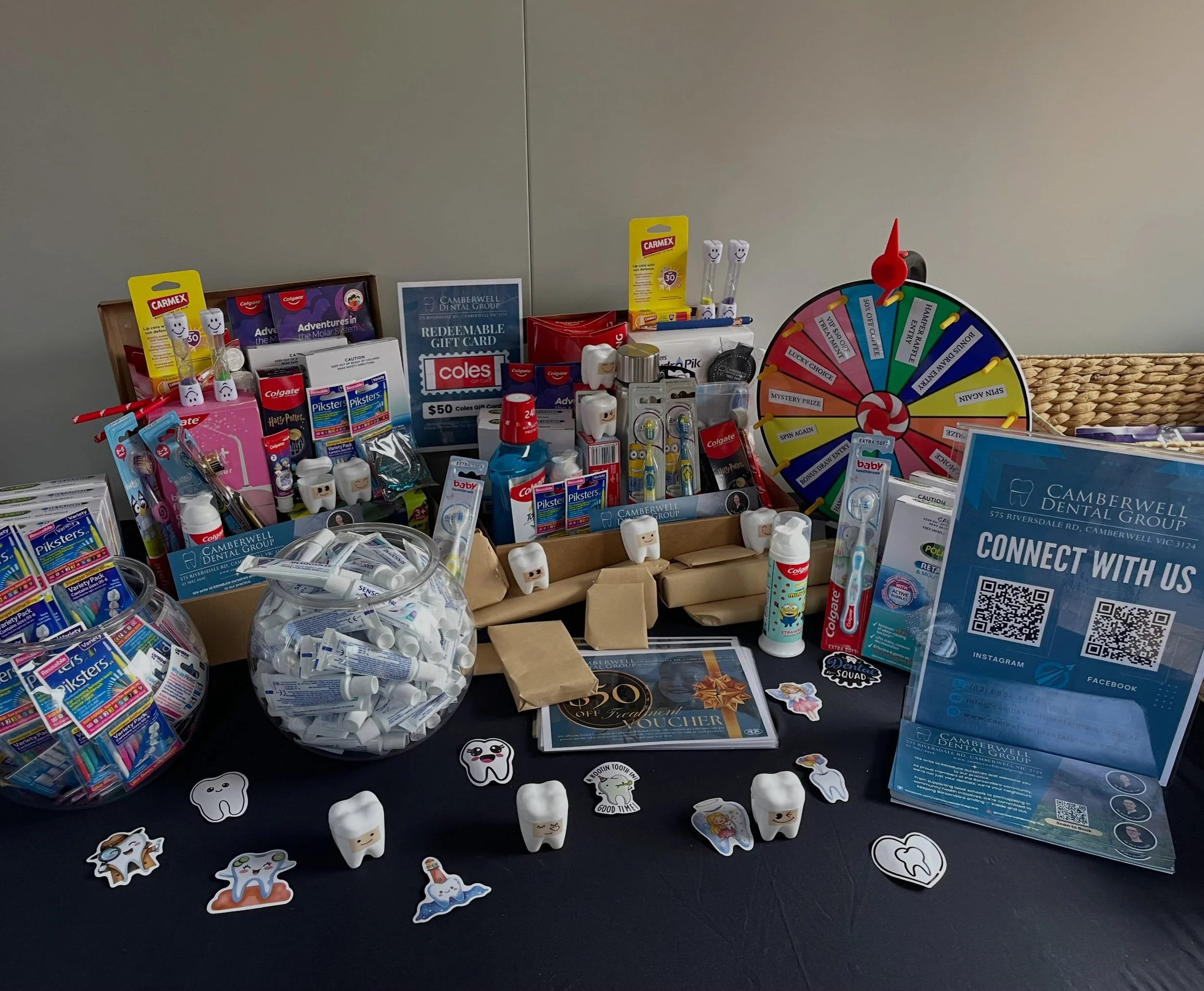 🦷 Celebrate Dental Health Week with us! 🦷

This Sunday, 2 August, find Camberwell Dental Group at the Camberwell Sunday Markets!

⏰ 7:00 AM &ndash; 11:30 AM 📍 Pop-up stall outside MOB
🎁 Visit us for a FREE show bag packed with oral health goodies