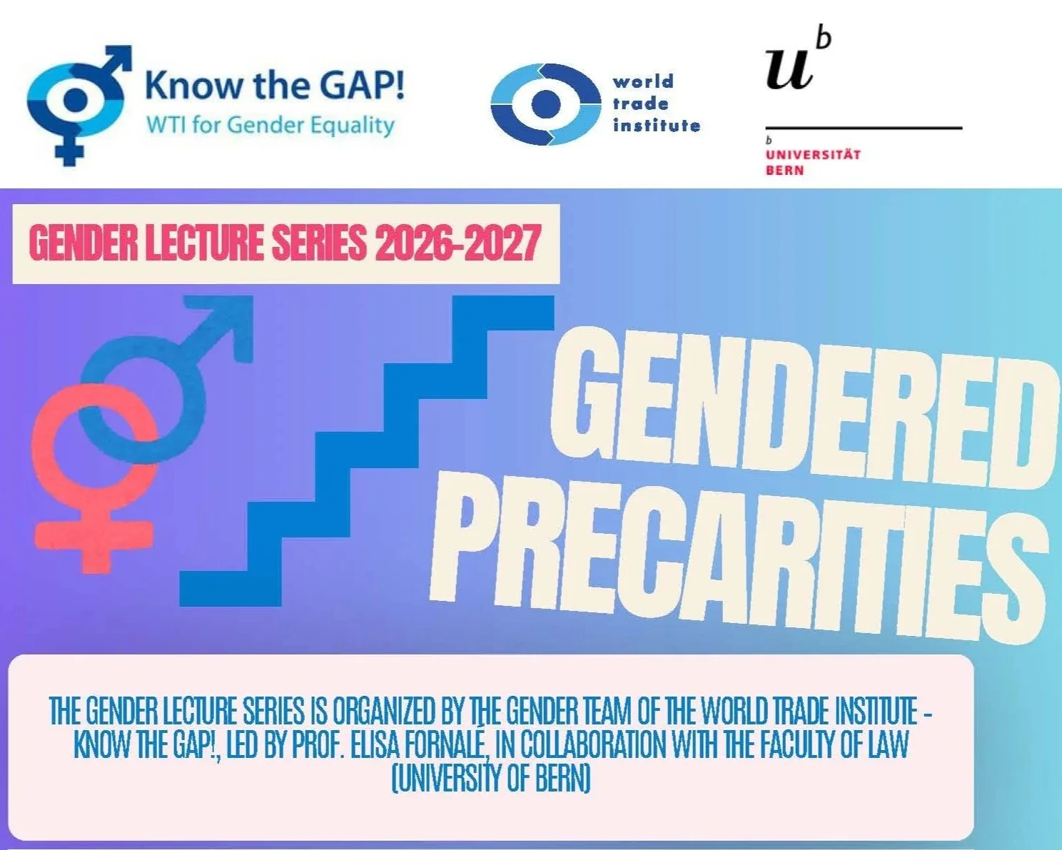 Gender Lecture Series 2026 - 2027:  Gendered Precarities