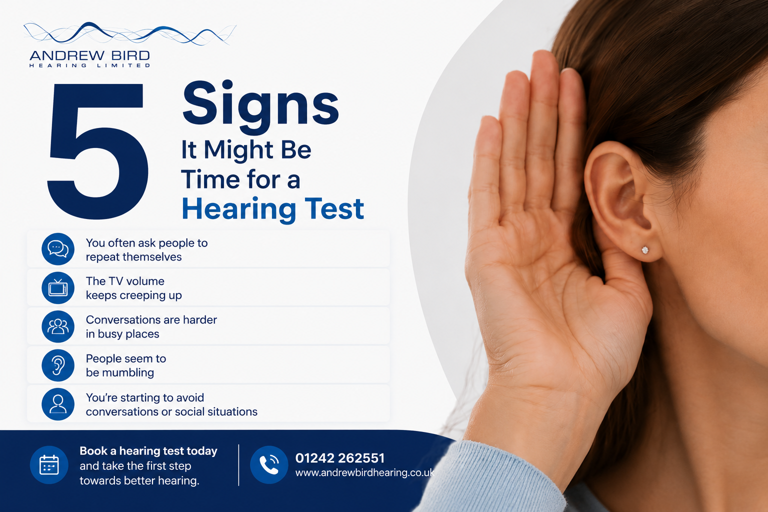 5 Signs It Might Be Time for a Hearing Test