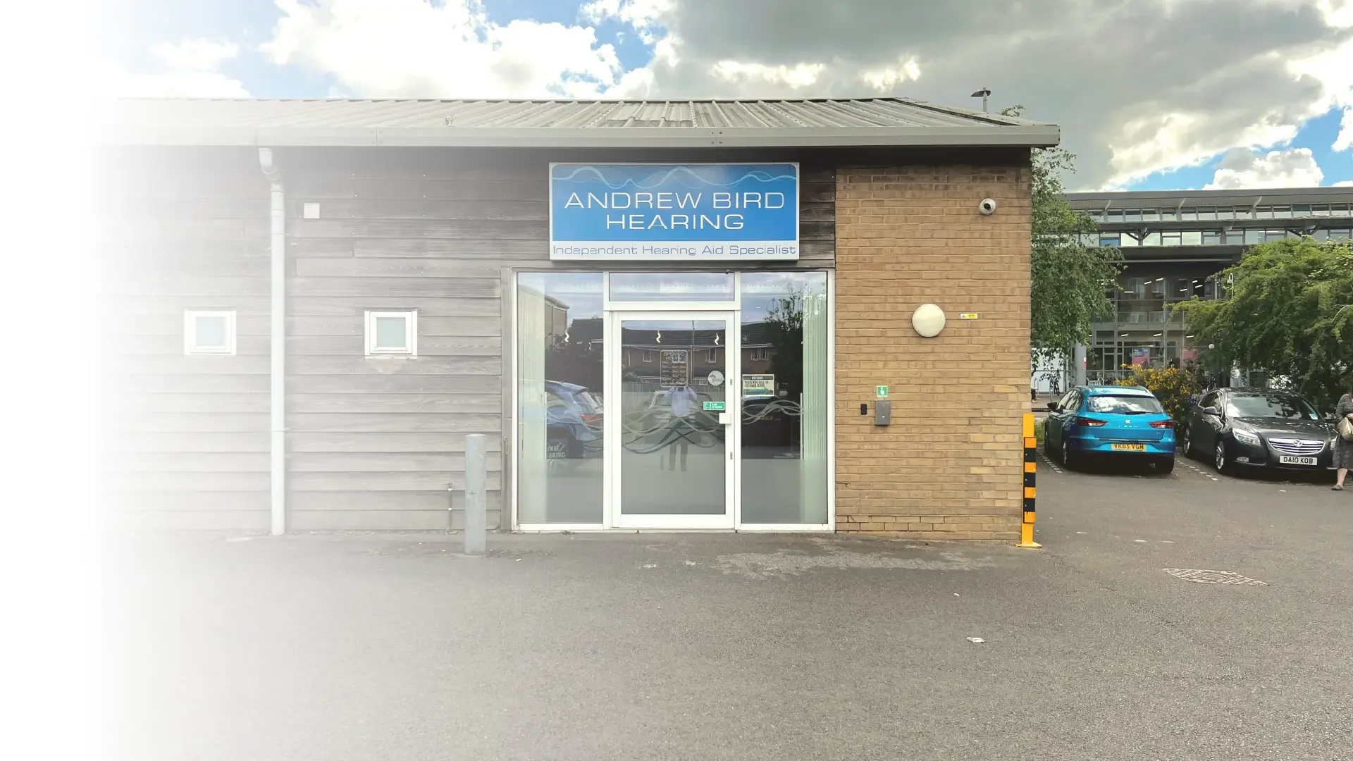 The front of Andrew Bird Hearing's office in Cheltenham