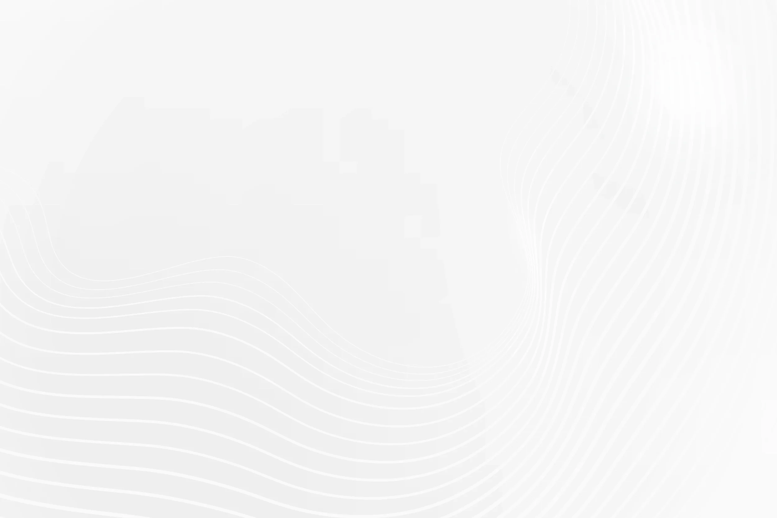 white background with light sound waves
