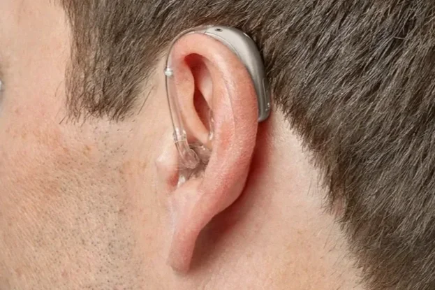 A behind the ear hearing aid