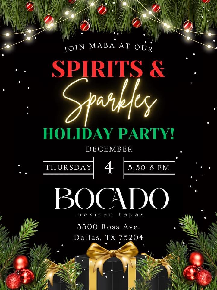 Spirits &amp; Sparkles Holiday Party