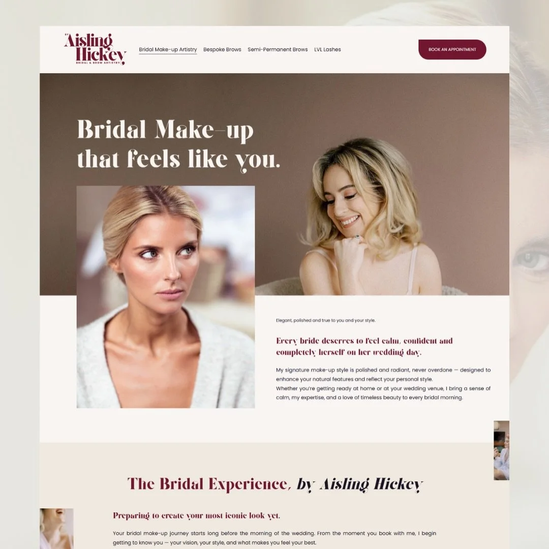 Bridal by Aisling Hickey ✨

I&rsquo;m so excited to be opening my diary for 2027 brides.

Thank you to every bride who continues to trust me with such an important part of their day &mdash; it truly means everything. 🤍

If you&rsquo;re getting marri