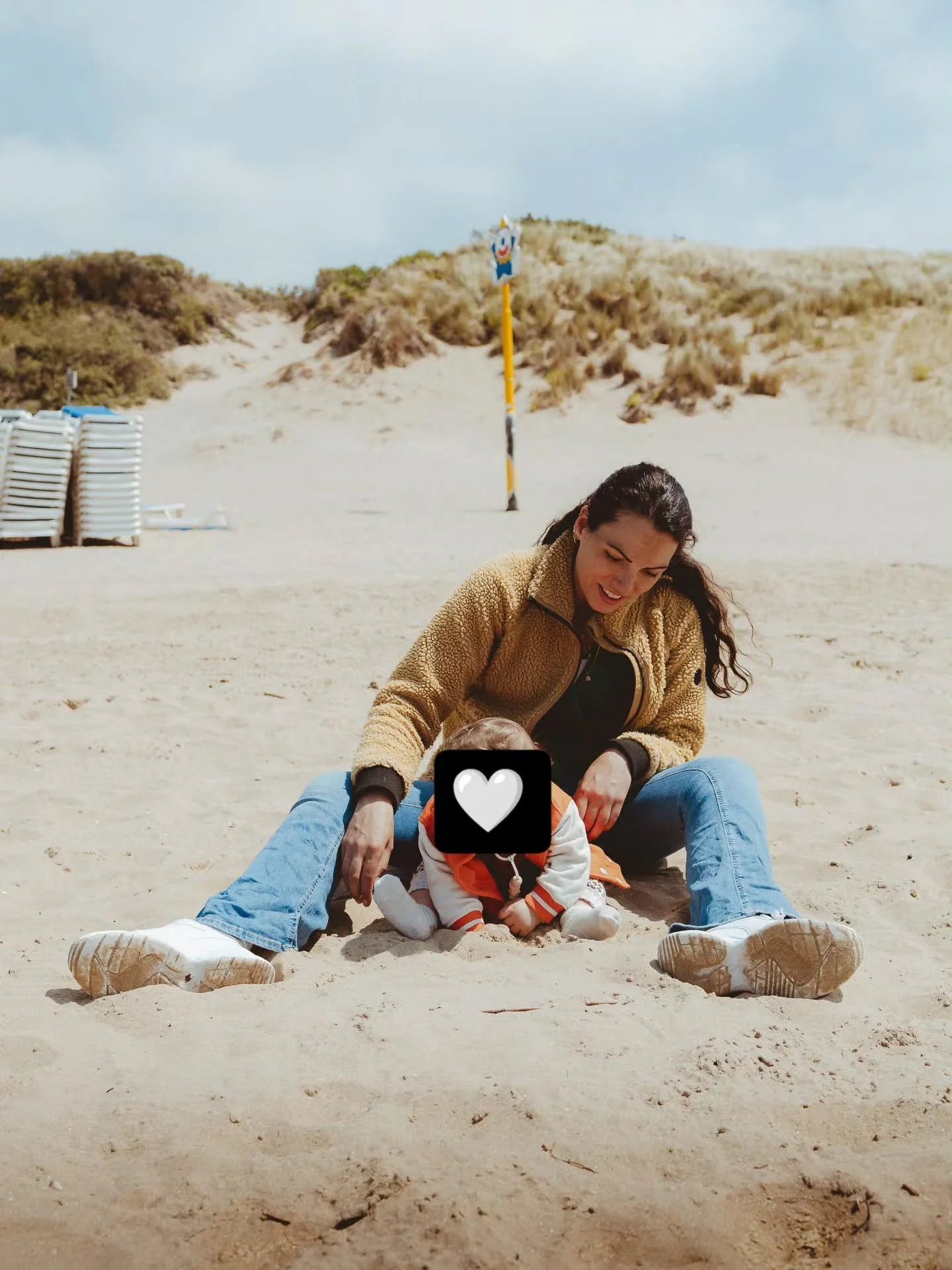 Tussen de middag even een wandeling tijdens de lunch pauze. Zo fijn dat strand om de hoek🫶
