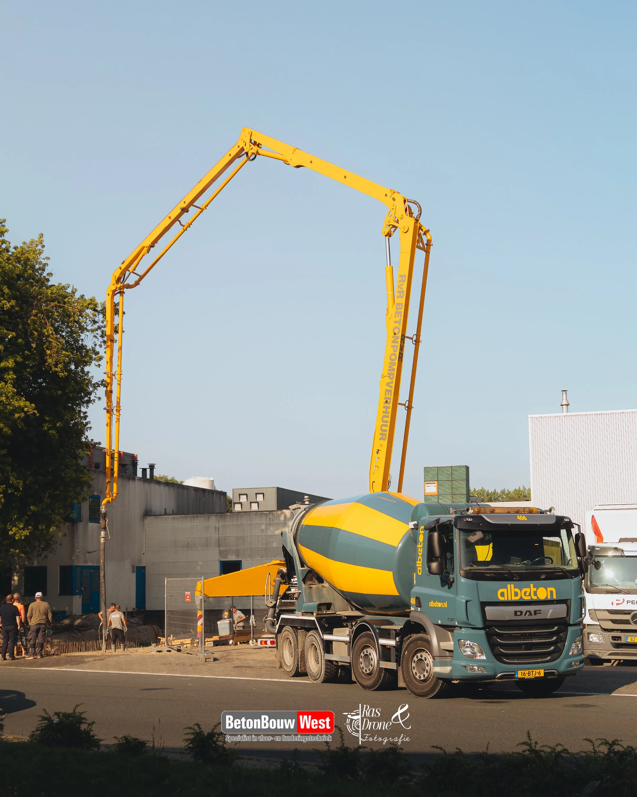 BetonBouw West fotoshoot voor socialmedia