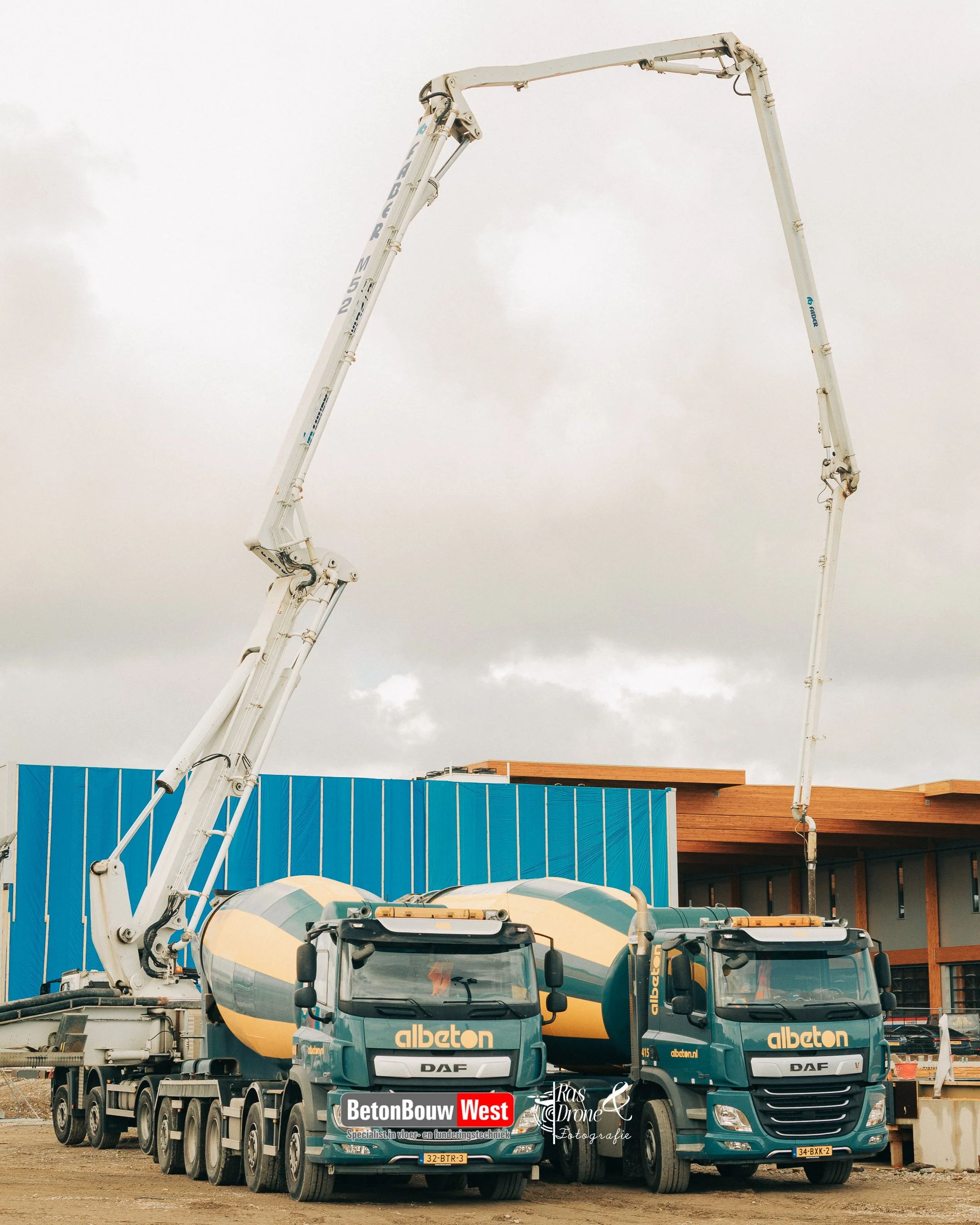BetonBouw West fotoshoot voor socialmedia