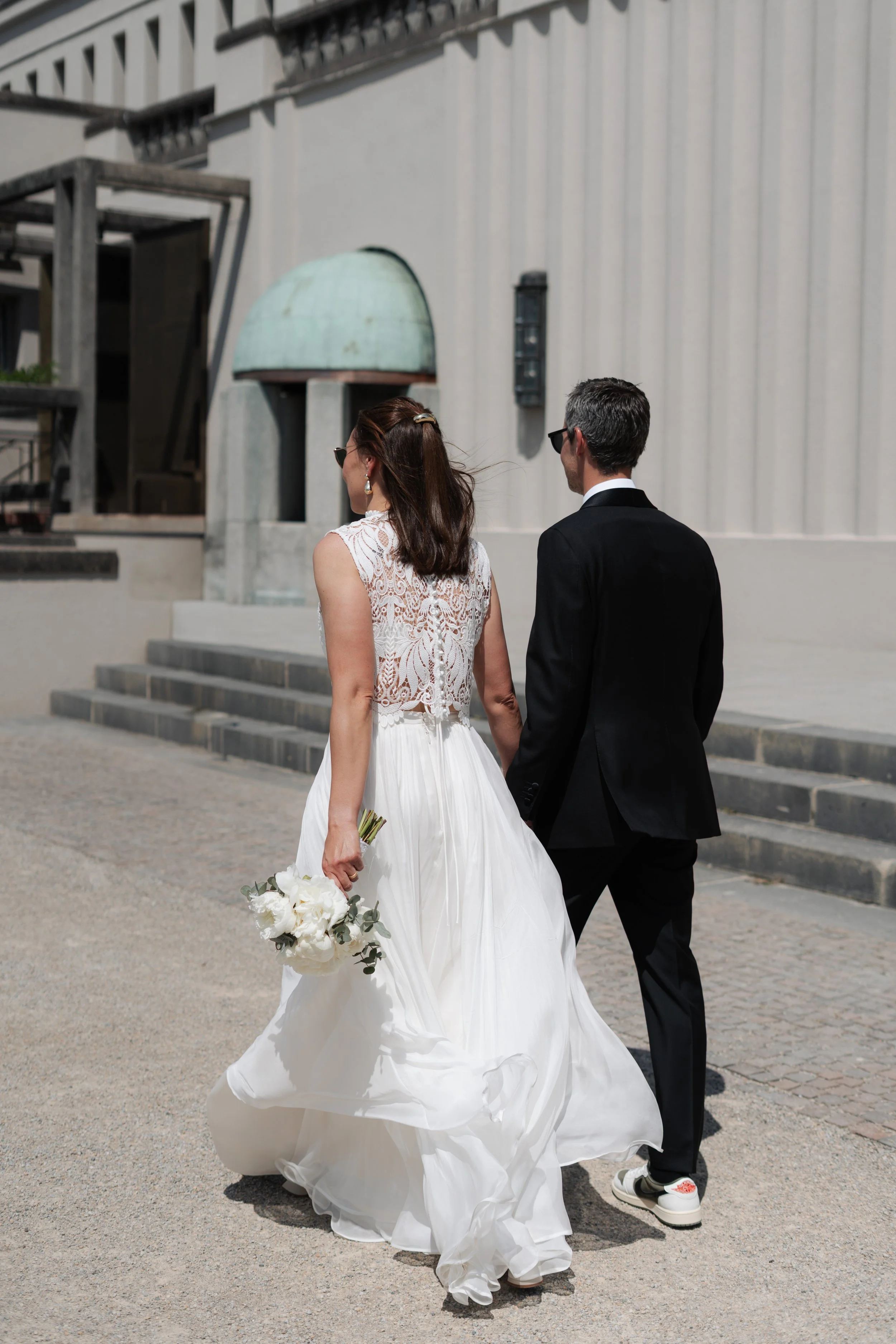 Elegante Hochzeit an der Mathildenhöhe Darmstadt – Heiraten am Hochzeitsturm