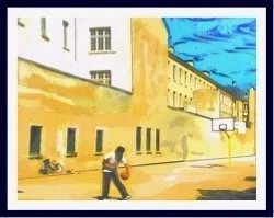 Paris Back Streets 2018 - Basket Ball Long Shot POA