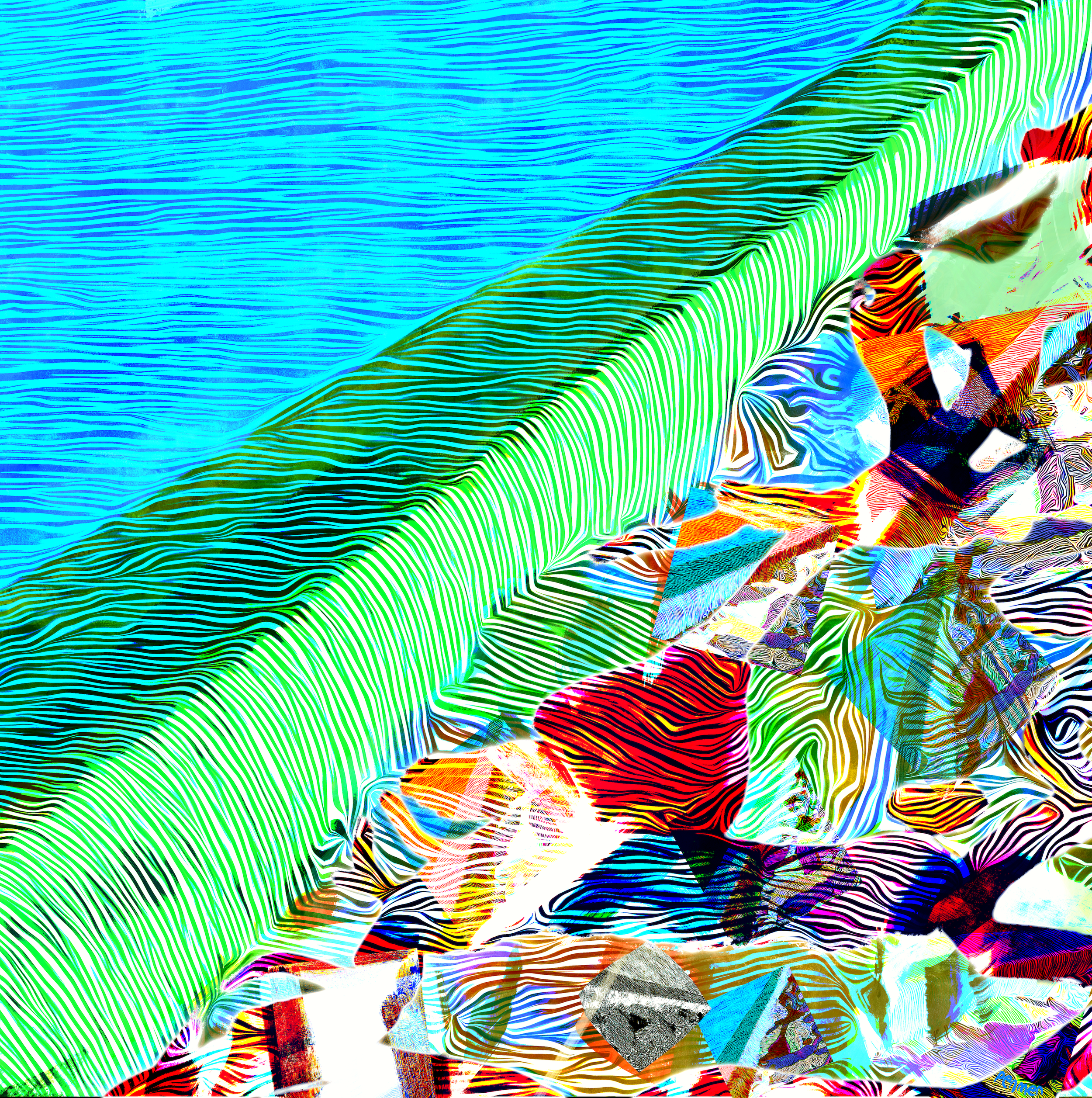 Broken Rainbows Weir 