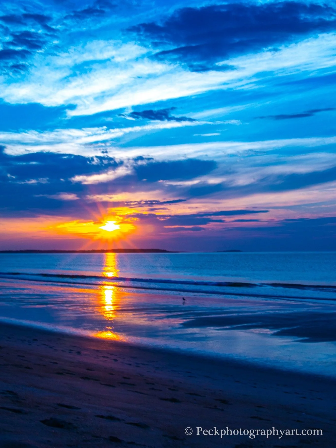 Sunrise at Old Orchard Beach, Maine 2025