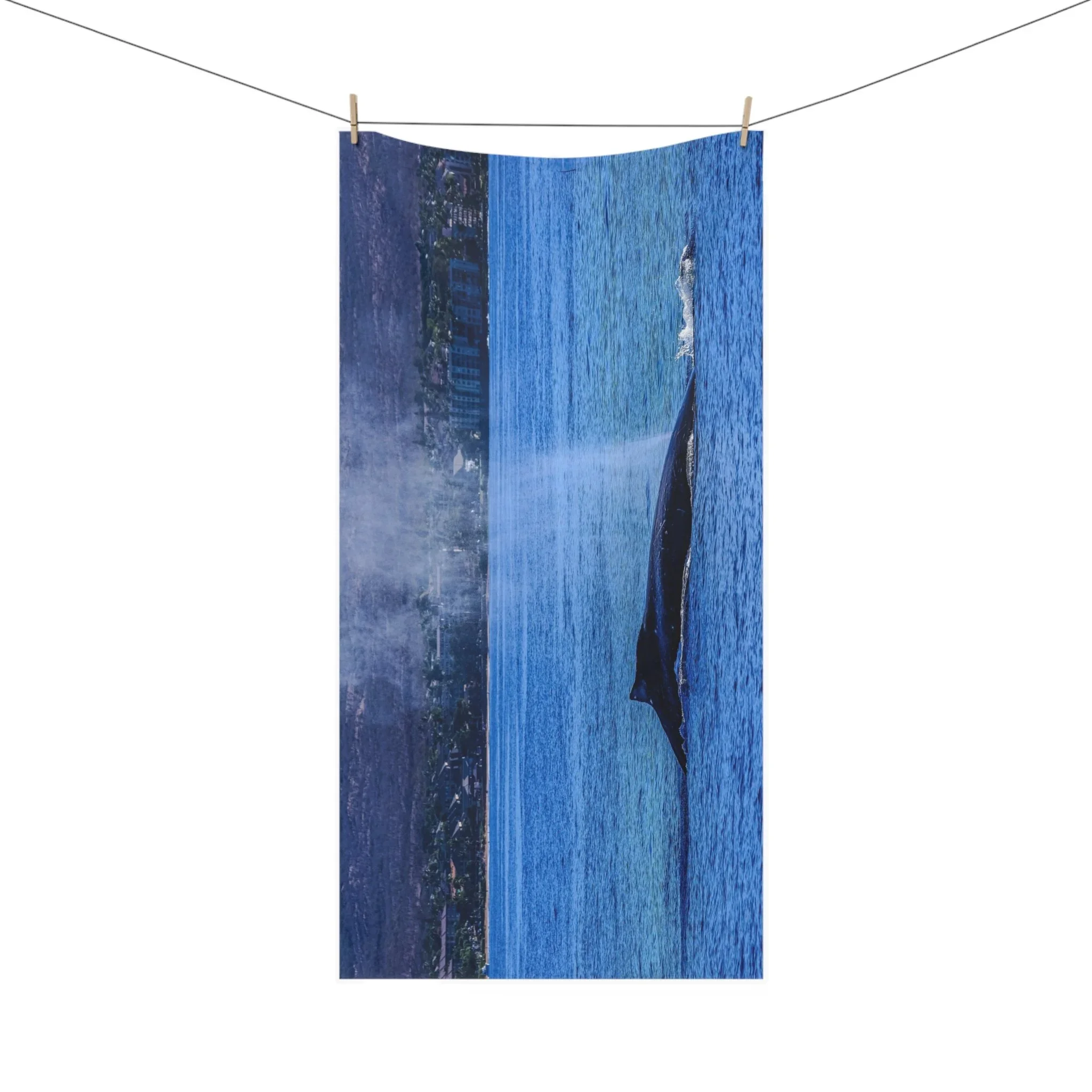 Humpback Whale Beach Towel