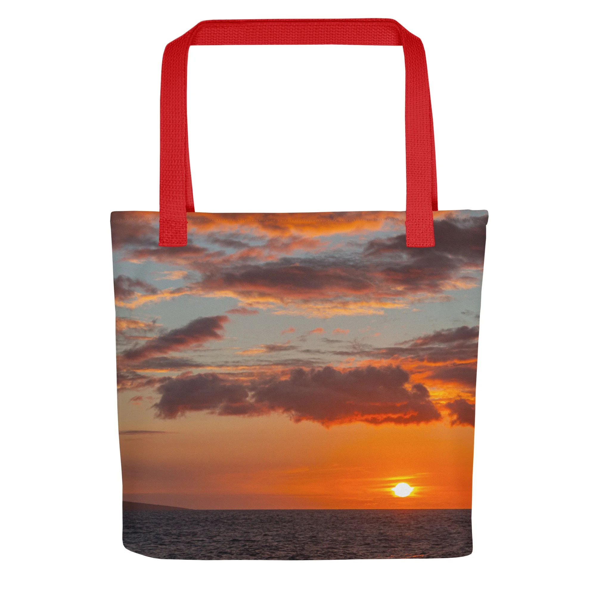 Maui Sunset Horizon – All-Over Print Tote Bag
