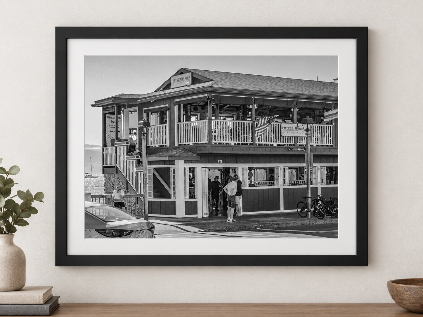 Cheeseburger in Paradise Lāhainā | Framed Fine Art Photography