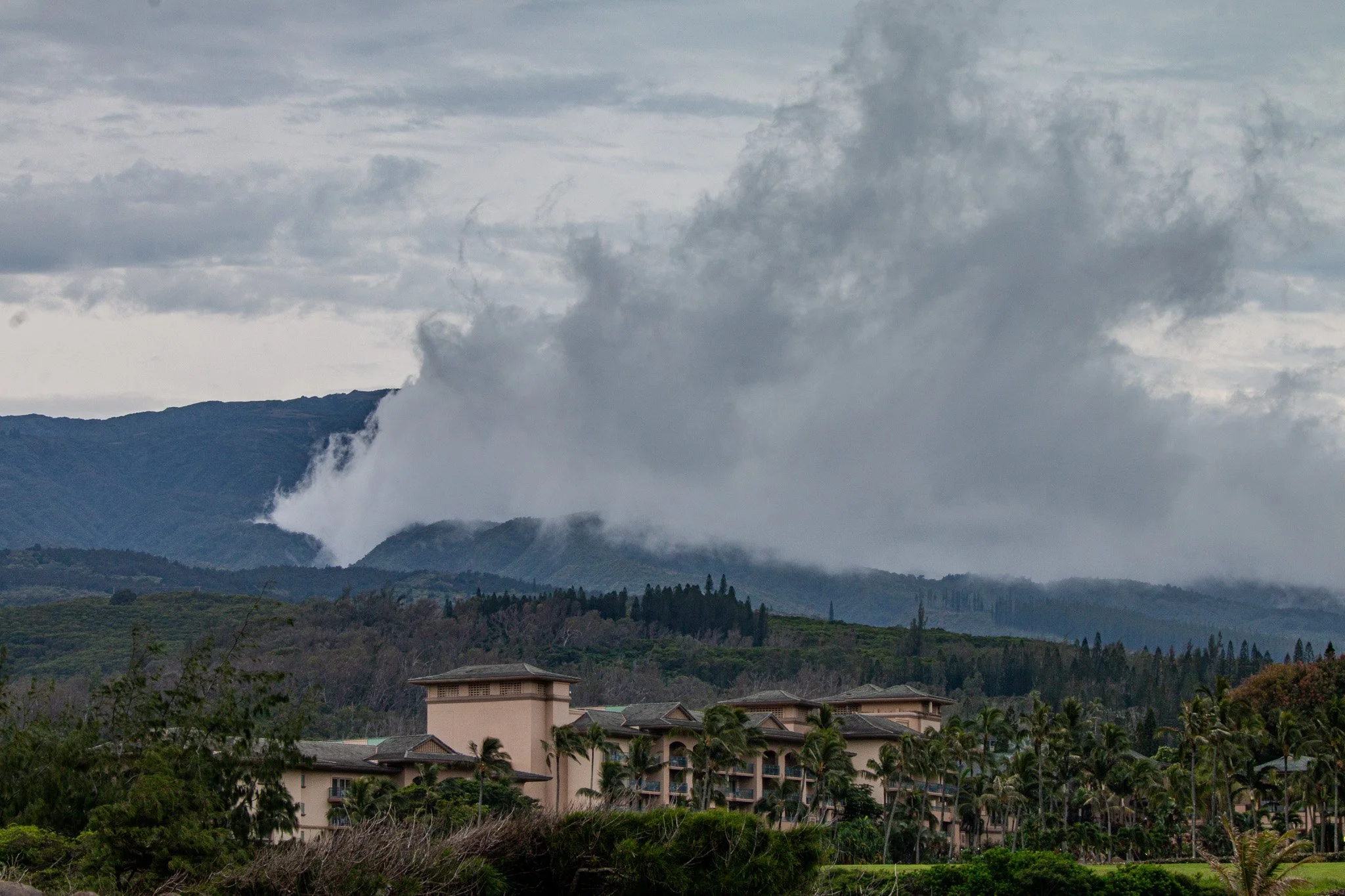 The Ritz-Carlton Kapalua resort overlooking the Dragon’s Teeth coastal trail on Maui’s northwest shore