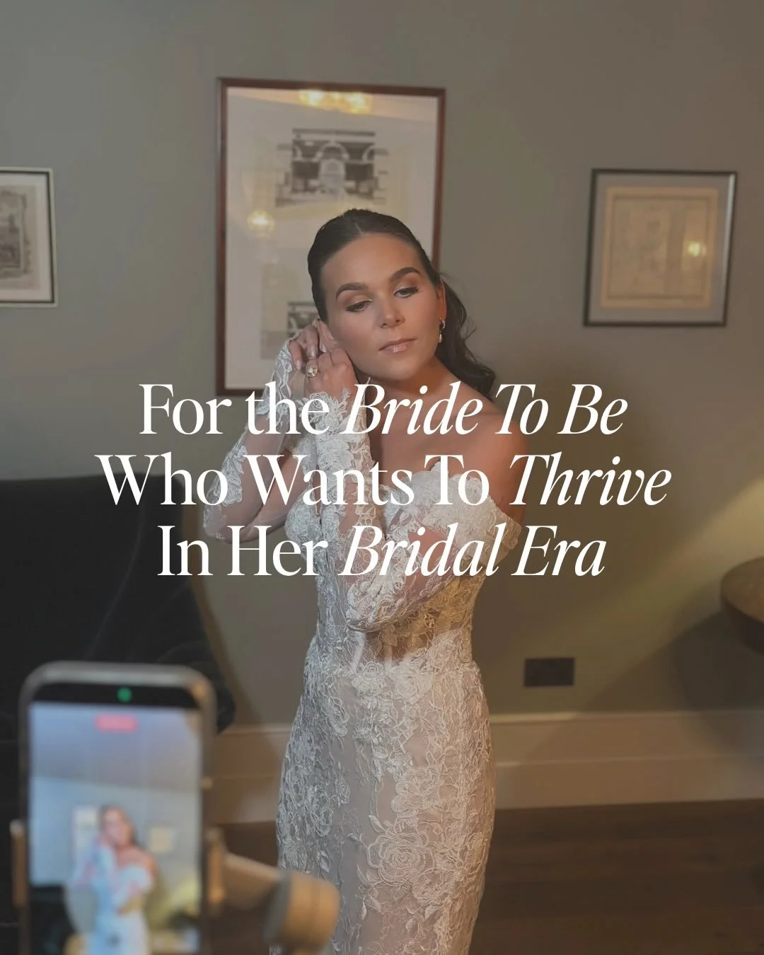 To the bride who actually wants to enjoy and thrive in her bridal era 💍🤍

There&rsquo;s a lot of pressure on brides to focus on how they&rsquo;ll look on their wedding day. Trust me, I get it. I was a 2025 Bride. 

But what if you focused on how yo