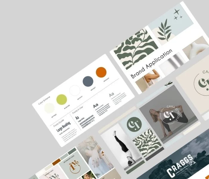 A selection of Logo and Brand design samples