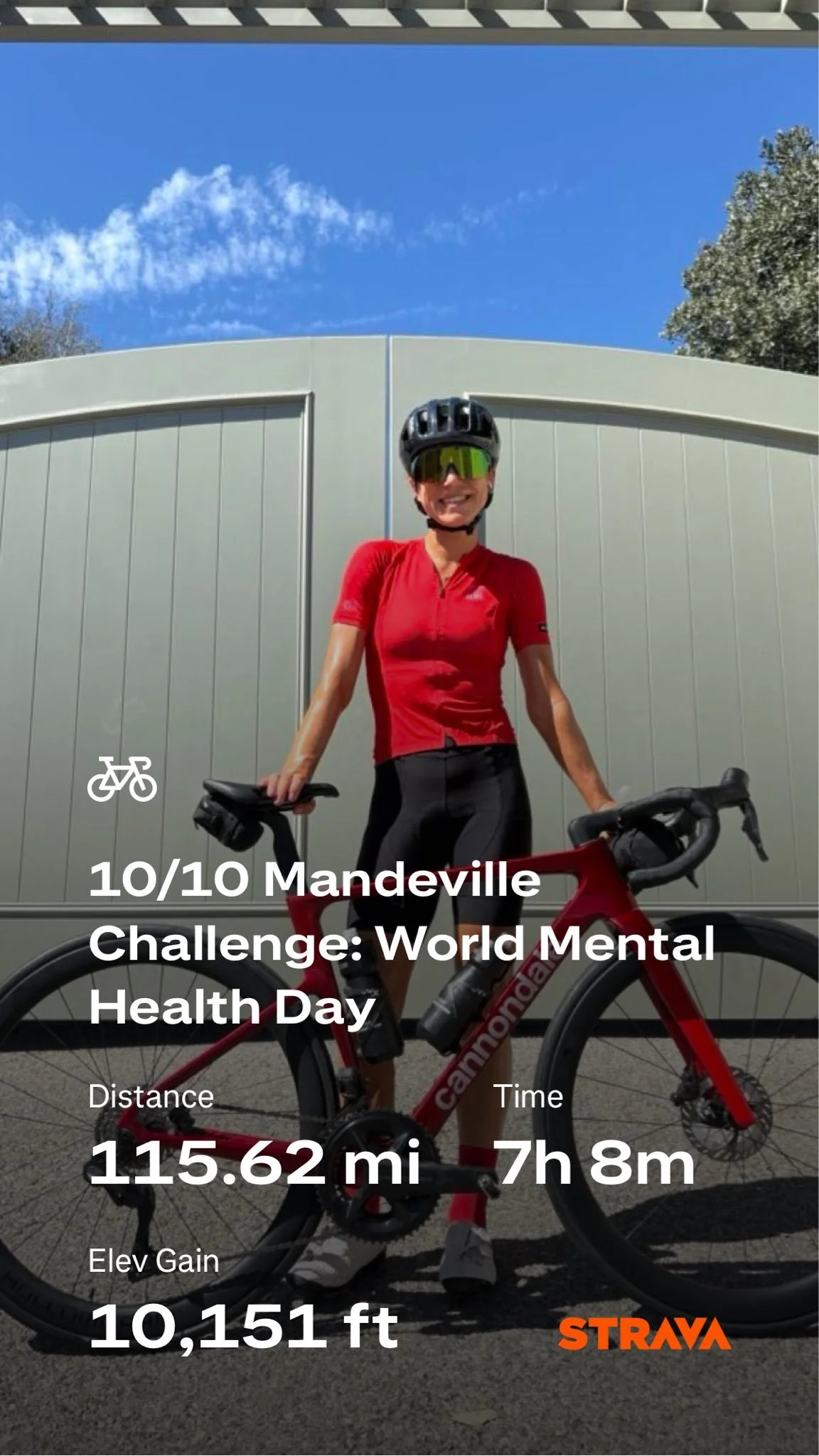 10/10 Mandeville Challenge: World Mental Health Day