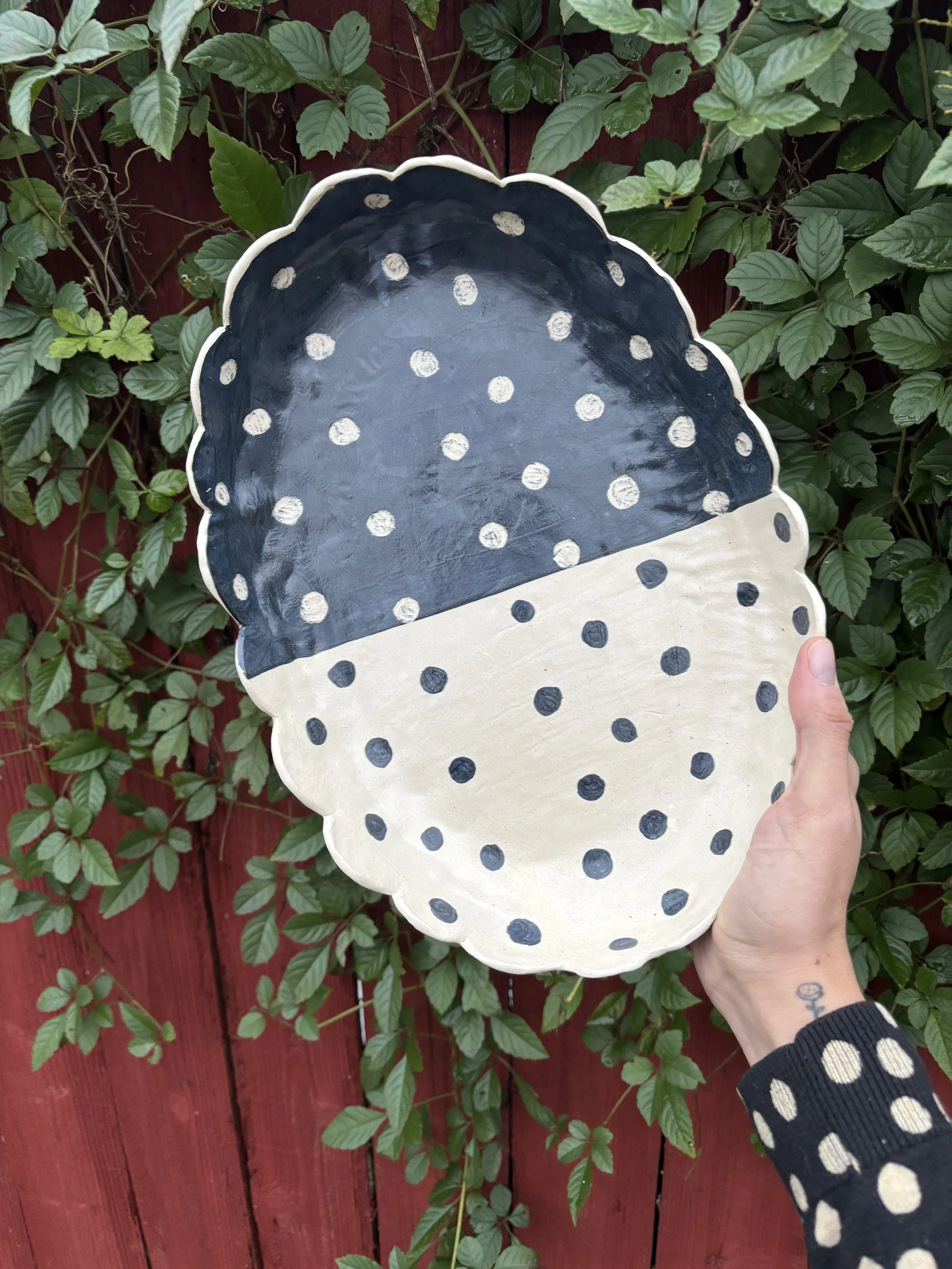 Polka Dot Tray