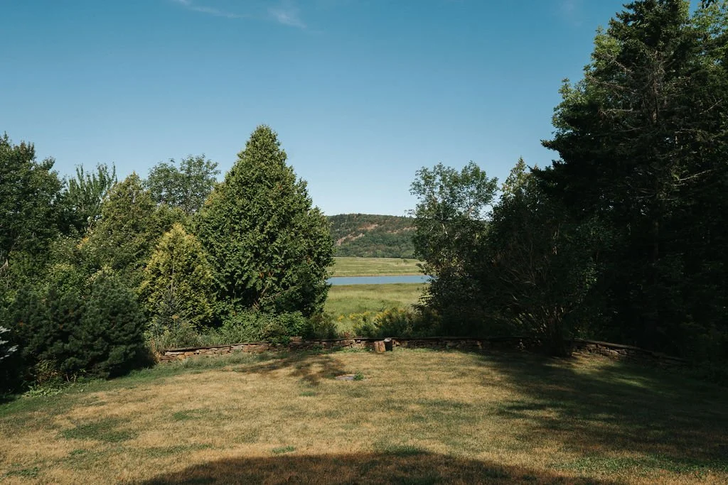 Scenic outdoor views overlooking the surrounding landscape and water.