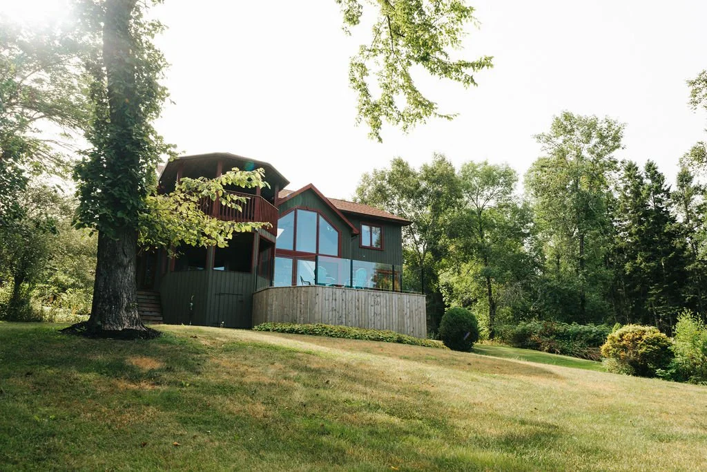 Hidden Secret Recovery home surrounded by nature and privacy.