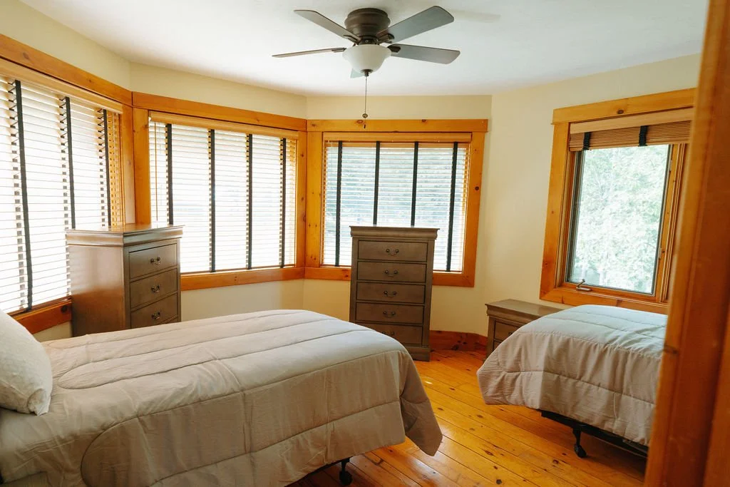 Comfortable shared bedroom space for residents.