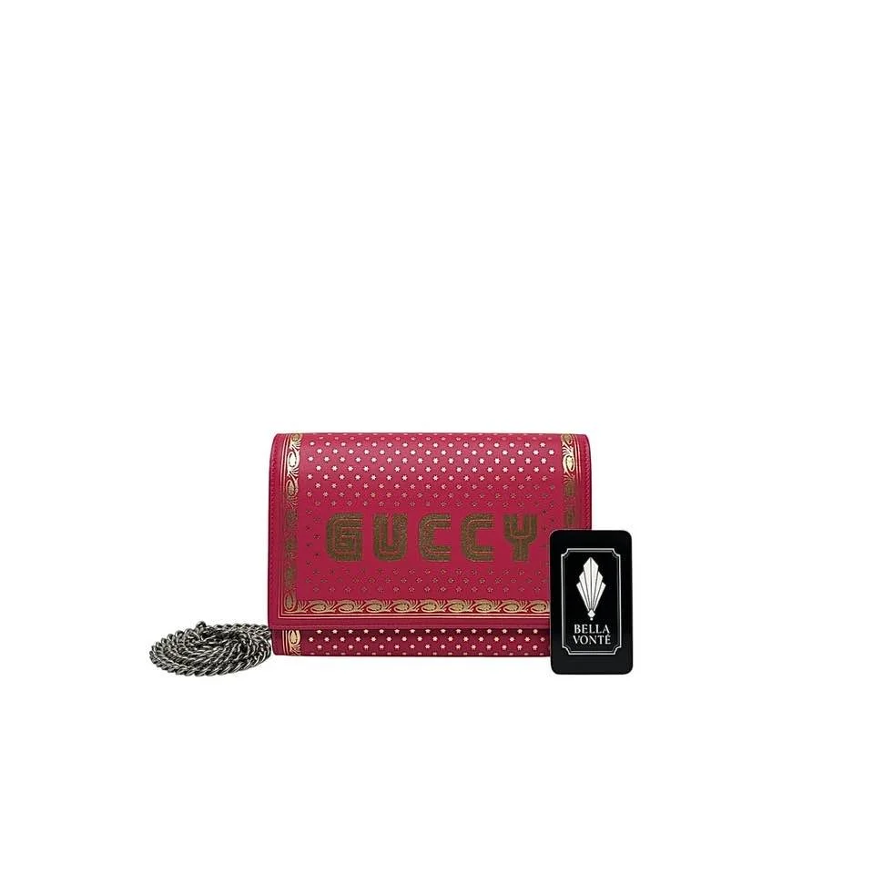 Gucci Guccy Star Print Chain Bag: Est. Retail Price $1,790