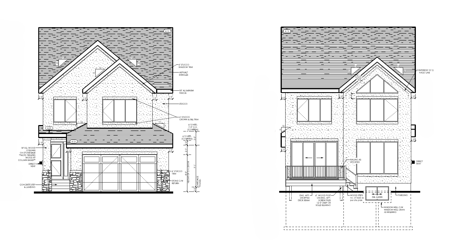 Maise Design - Edmonton Infill Project - Custom Home