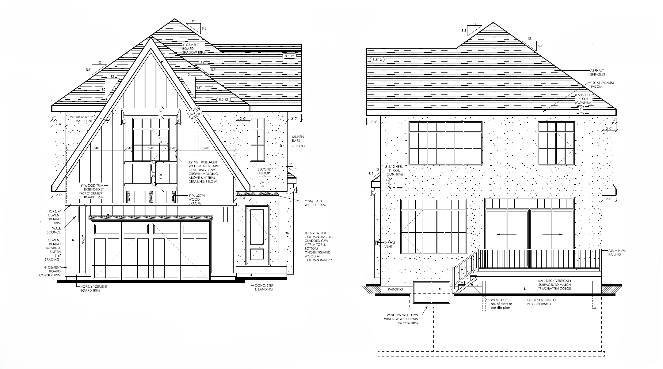 Maise Design - Edmonton Infill Project - Custom Home