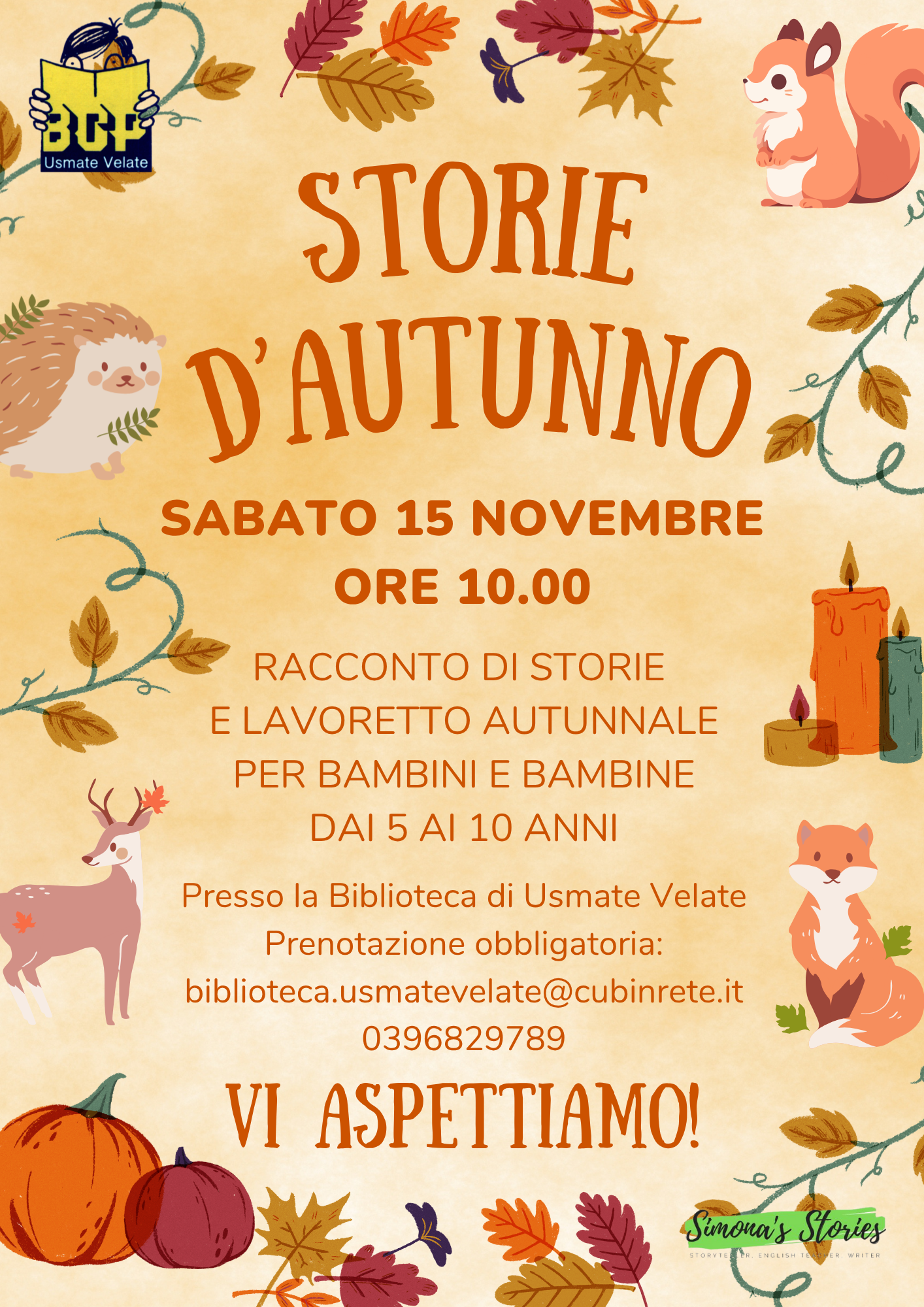Storie d'Autunno - Biblioteca di Usmate Velate
