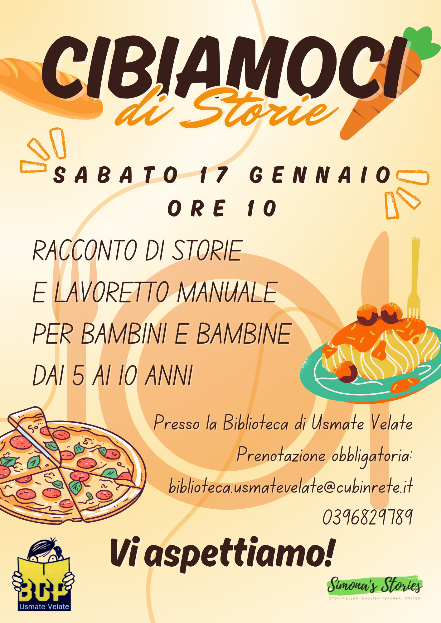 Cibiamoci di Storie - Biblioteca di Usmate Velate