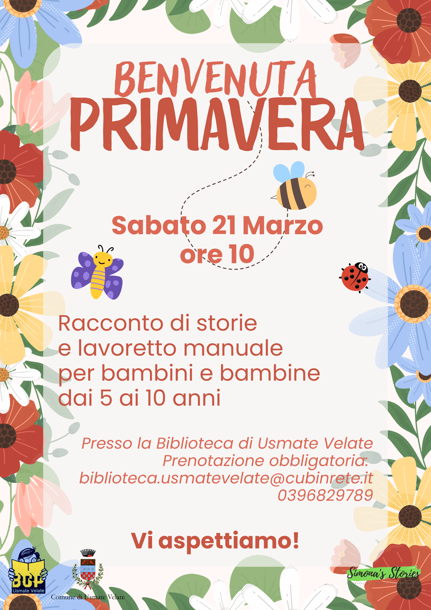 Benvenuta Primavera! - Biblioteca di Usmate Velate
