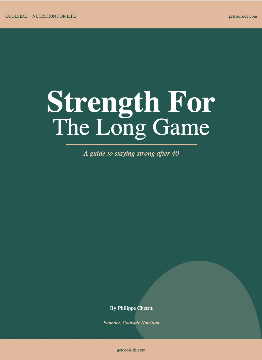 Strength for the long game, a guide to staying strong after 40