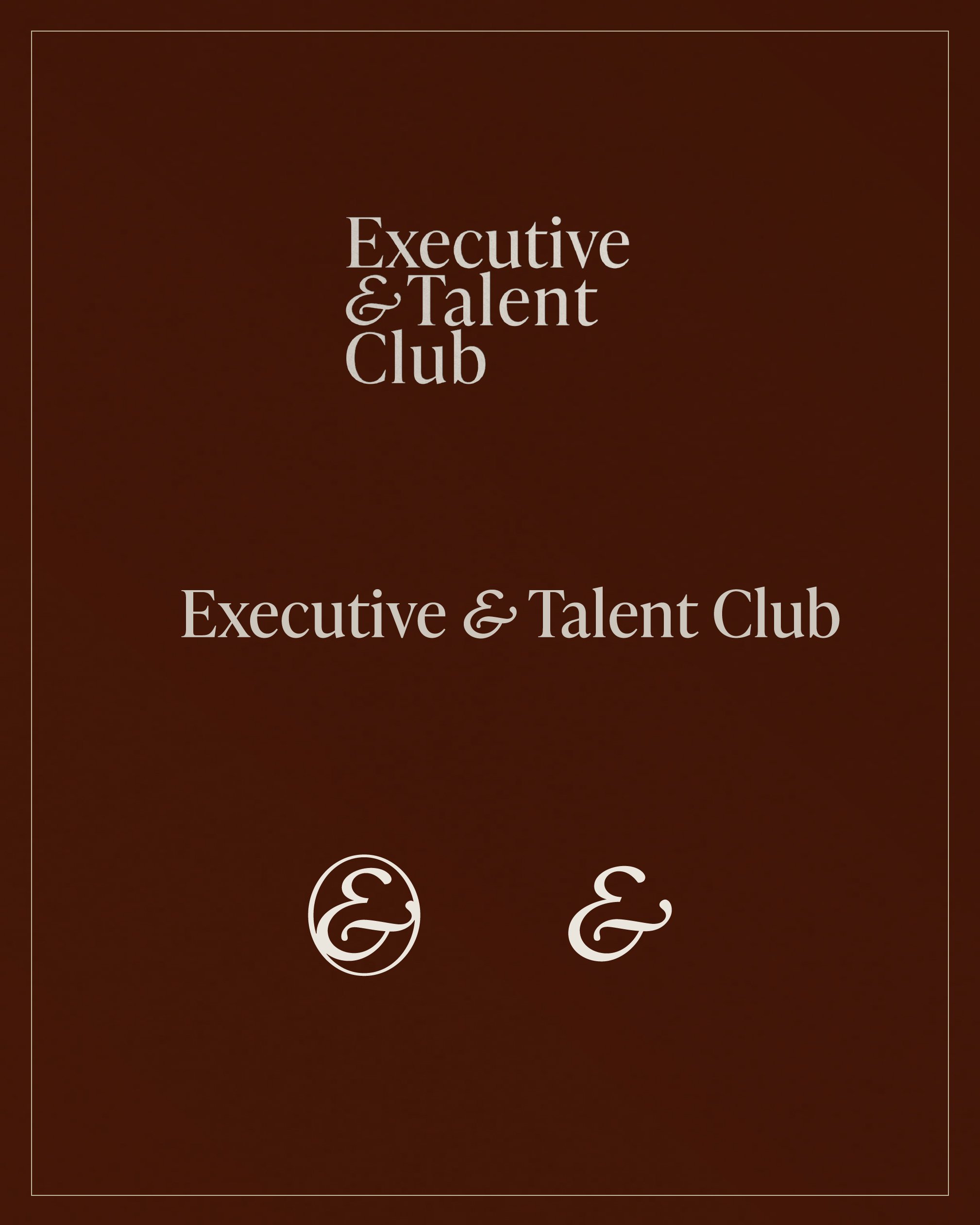 Executive &amp; Talent Club