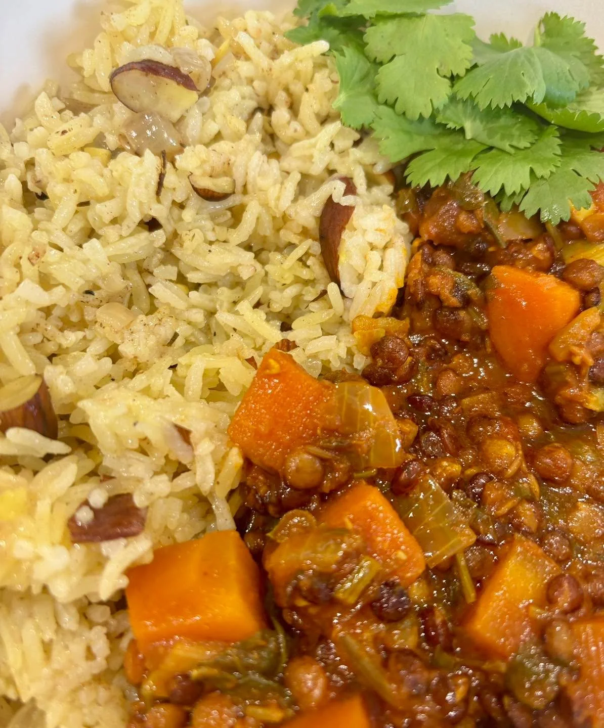 Voici le menu de la semaine en photo

1 . lentilles &agrave; l&rsquo;orientale, riz aux amandes 
2 . Buddha bowl,&hellip;
3 . Tataki de saumon, salade tha&iuml;, riz vinaigr&eacute; 
4 . Poulet &agrave; l&rsquo;italienne &laquo;  citron-olives-c&acir