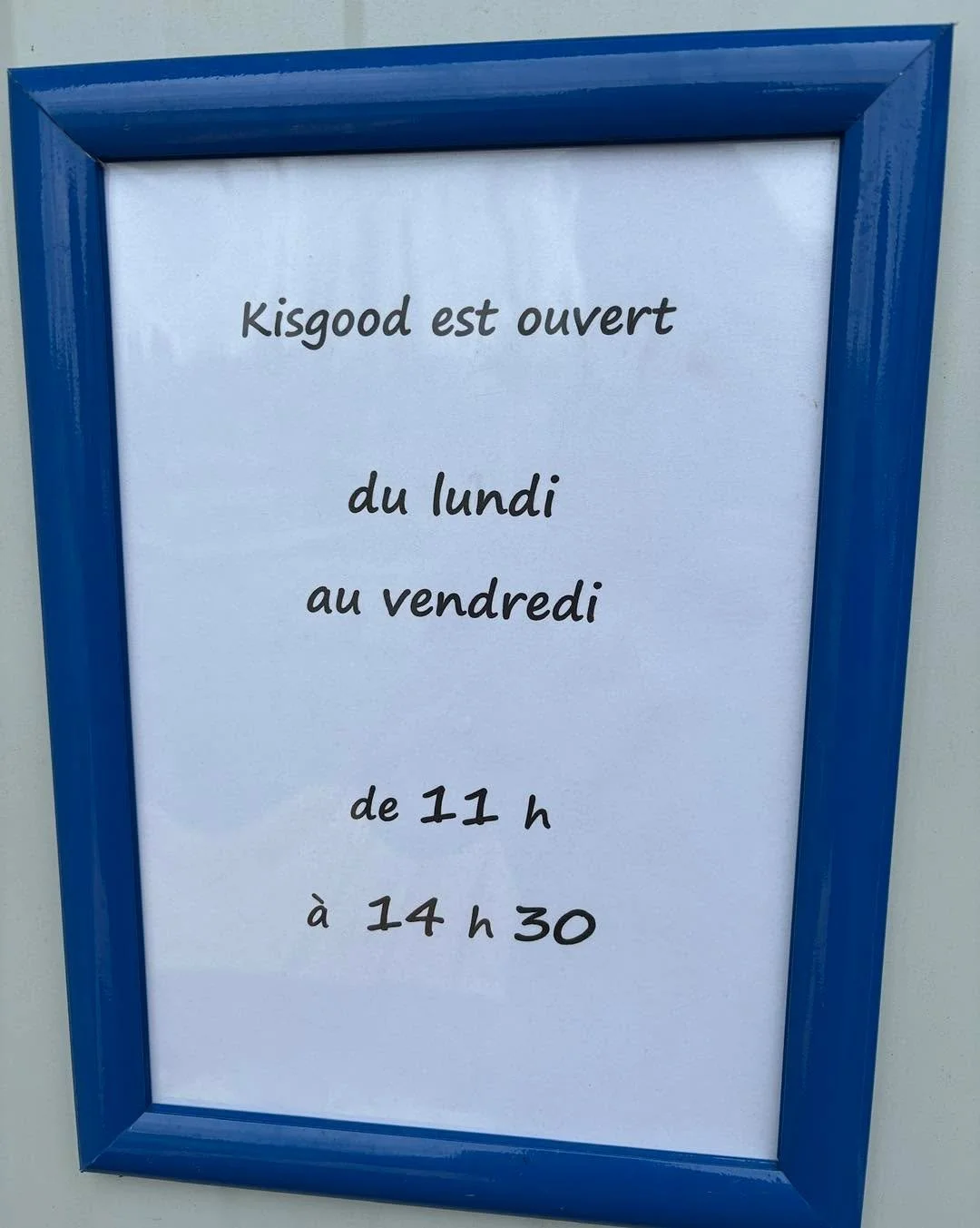 Nouveaux horaires pour la boutique&hellip;
Elle est maintenant ouverte du lundi au vendredi.

Bonne semaine &agrave; tous